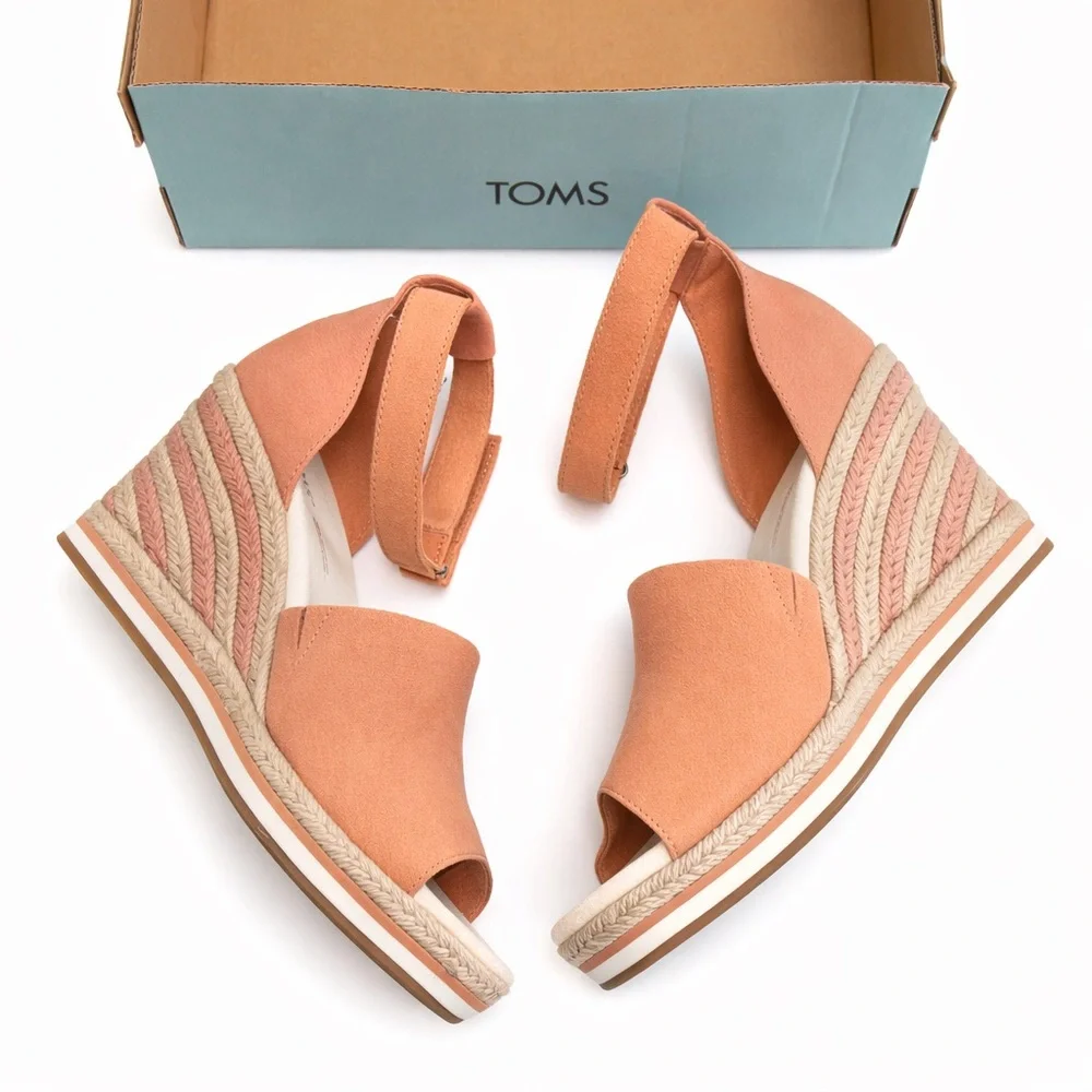 Toms • “Marisol” Wedge Heels